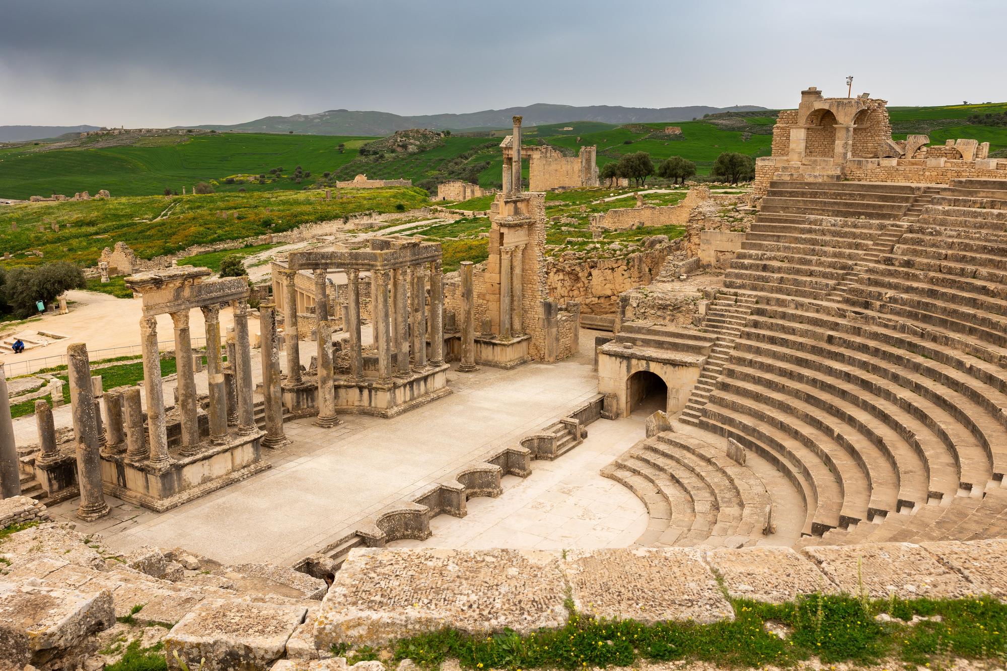 Teatro Romano Di Dougga